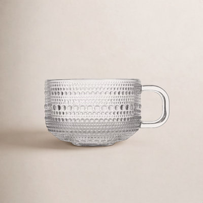 Fortessa Jupiter Glass, Espresso Cup (Set of 6), Clear
