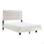 Tête de lit contemporaine contemporaine en bois durable pour chambre à coucher 1pc-1944724179