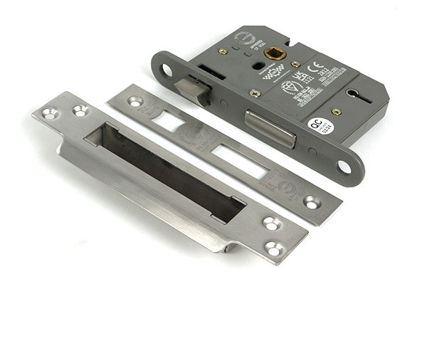 Sash Lock, Satin Chrome