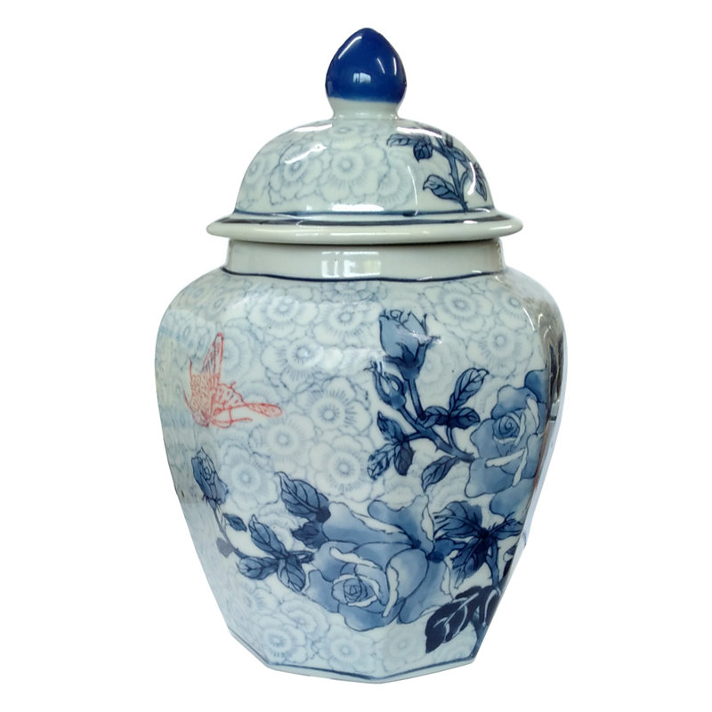 Porcelain China Ginger Jar