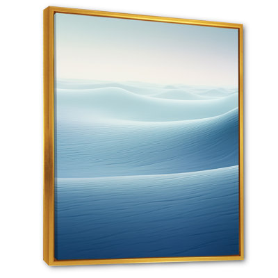 «Oceans Whisper Blue Beach Harmony I», reproduction sur toile
