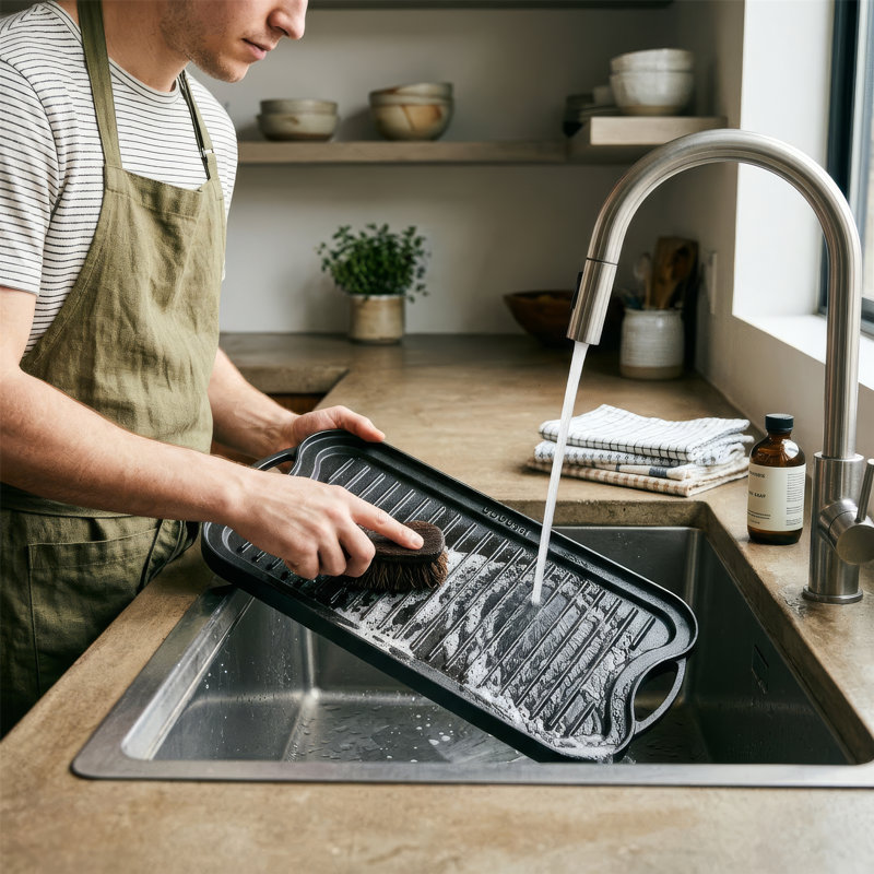 BobbyQ - 50cm Cast Iron Griddle Plate