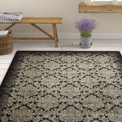 Angelo Cotton Damask Indoor Rug