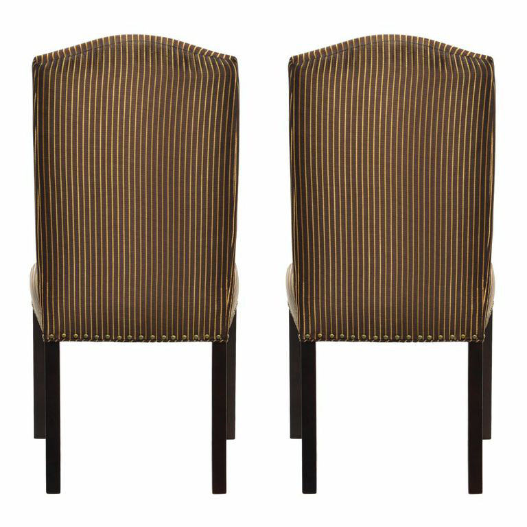 Chaise d'appoint, Acajou Marbella