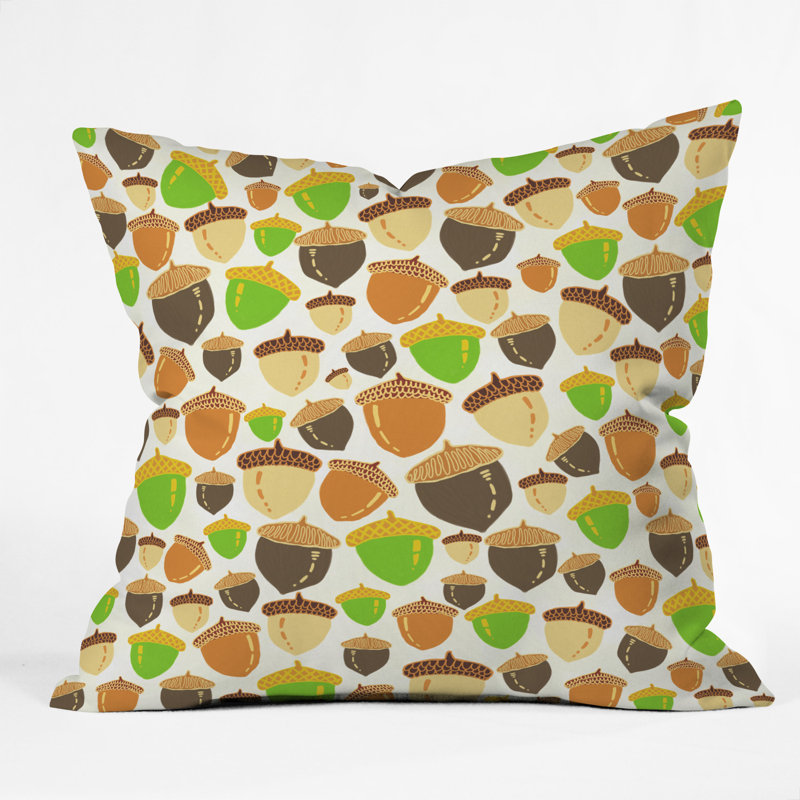 Coussin Acorns, 18 po x 18 po