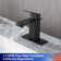 Single-Hole Single-handle Bathroom Faucet with Drain Assembly