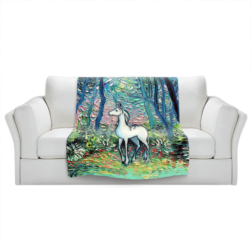 Hand Woven Throw Blanket, 68" x 80"