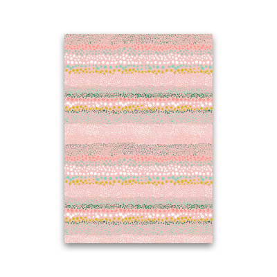 Little Textured Minimal Dots Pink - Print