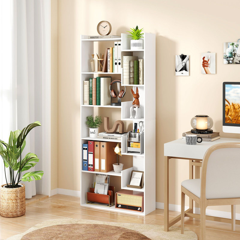 163cm H x 69cm W Bookcase, White