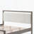 Platform Bed with Boucle fabric Headboard-1862561976