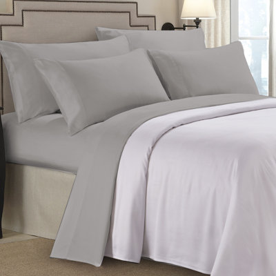 Ensemble de draps en microfibre de couleur unie avec taies d'oreiller 9000 Paarizaat - Pour lit simple, double, grand et très grand