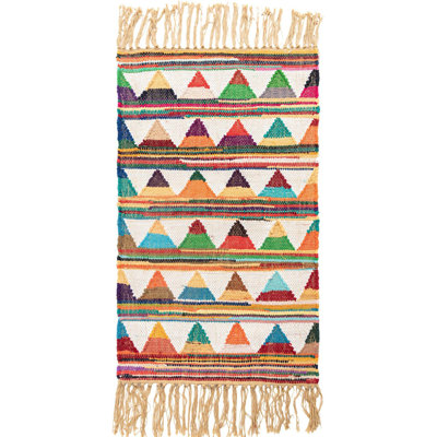 Jillann Cotton Geometric Indoor Rug
