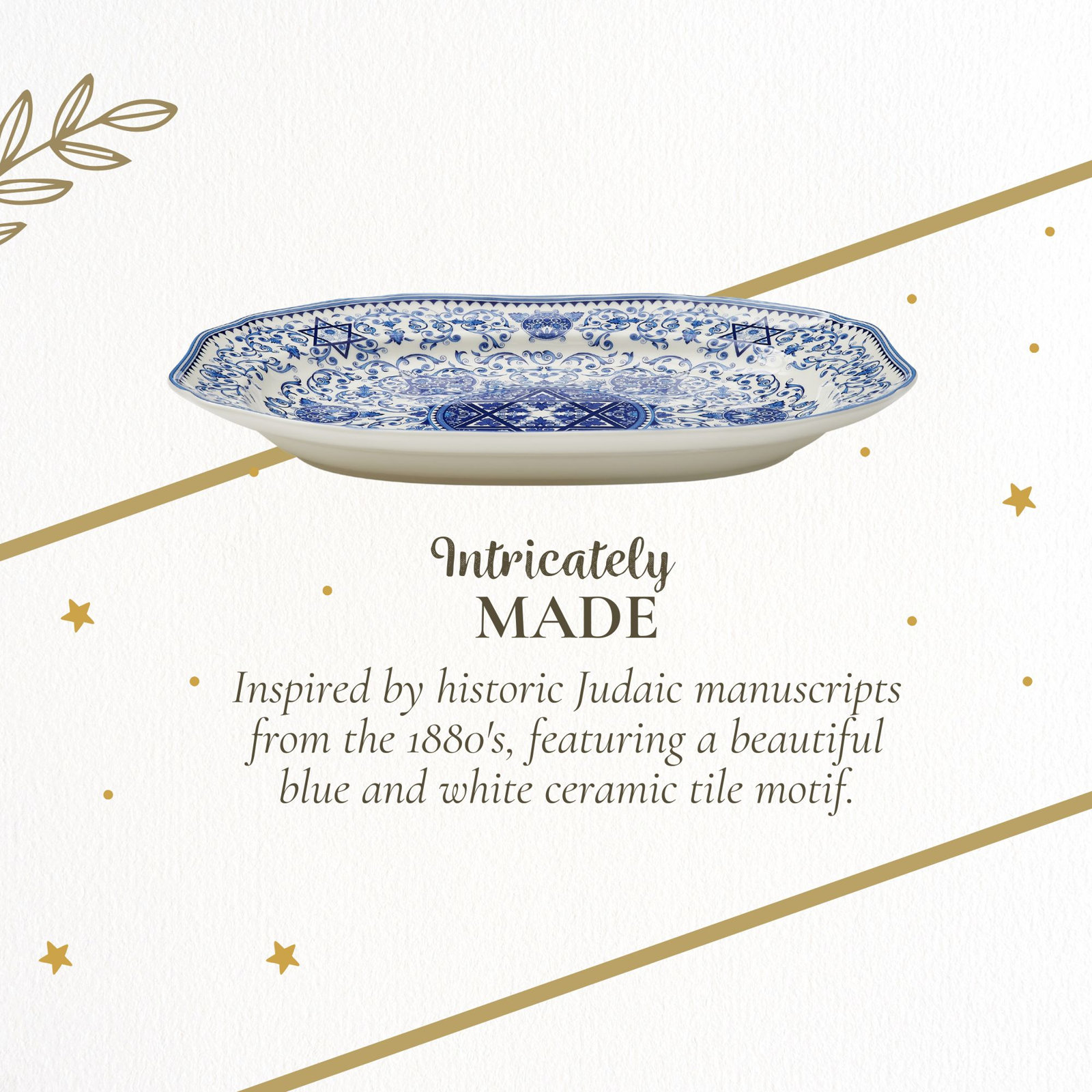 Judaica Platter