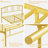 Full Bed Frame Metal Platform Bed Frame with Headboard & Footboard,  Mattress Foundation ,No Box Spring Needed-1403439770-1373792512