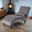 Velvet Upholstered Tufted Chaise Lounge-1945639923
