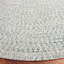 Tapis bleu foncé / ivoire tissé à la main Trombetta-1958353487-2001773952