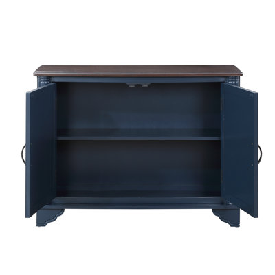 40"  Console Table With Storage Shelf, Retro Entryway Table With Adjustable Storage Shelf, Sofa Couch Table For Hallway