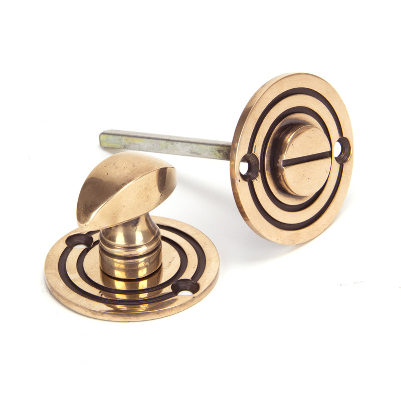 Round Bathroom Thumbturn Latch