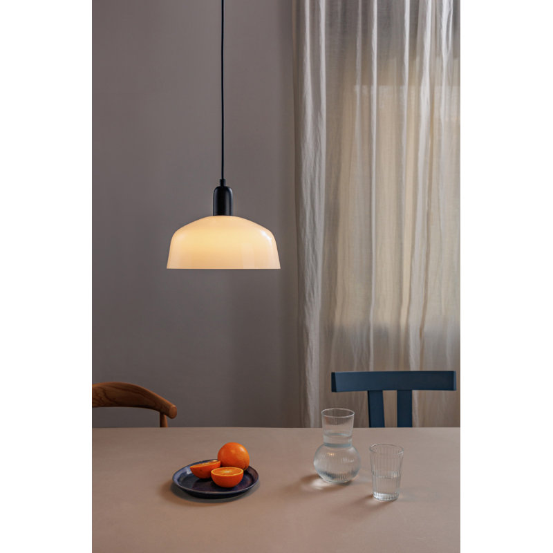 Tatawin Pendant , 4.53" H x 9.84" W x 9.84" D, White
