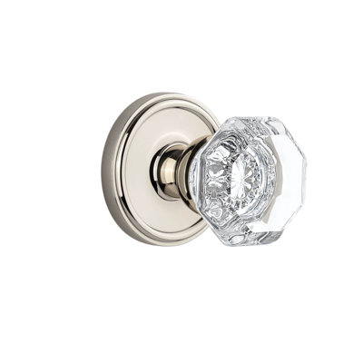 Chambord Door Knob with Georgetown Rosette