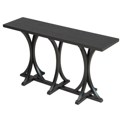 Thedrick 59.8'' Wooden Veneer Top Console Table