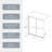 Bypass Shower Door, Sliding Door, With 1/4" Tempered Glass 50-54"X70"-109553976
