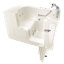 Baignoire 52 po x 32 po combinée en fibre de verre avec siège chauffant intégré