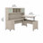 Paelynn 72” L-Shaped Sit to Stand Desk with Hutch, Adjustable Height, Storage, Modern Wood, Sand Oak-1680500100