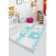 Tapis de couloir luxueux, tissu 100% velours, 39,4 po x 78,7 po | Semelle antidérapante en coton, d'une hauteur de poils de 0,4 po | Antibactérien, lavable à la machine, impression numérique 3D | Parfait pour la décoration intérieure et le confort-1755496569