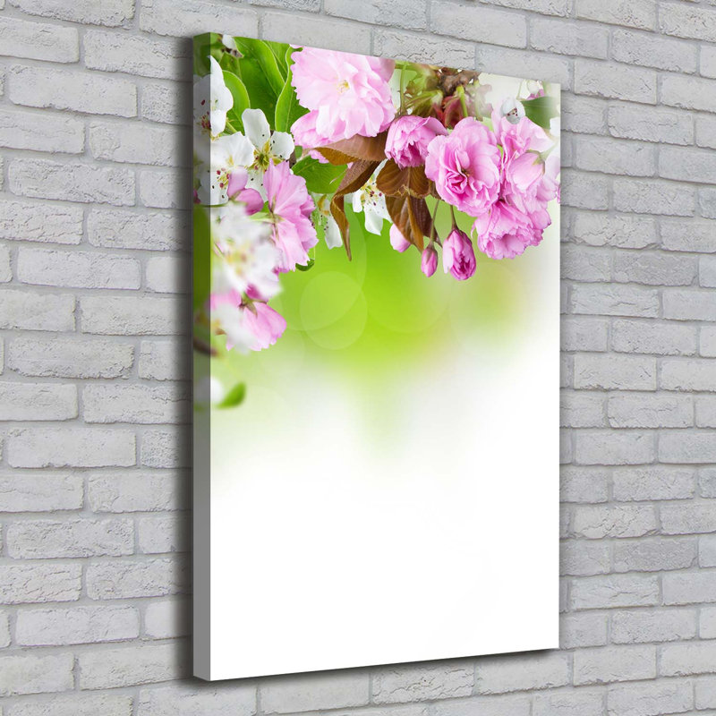 Spring Flowers - Wrapped Canvas Print
