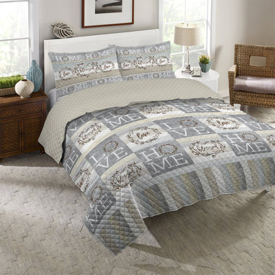 Loving Home Polyester Machine Woven Quilt