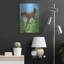 "Chien brun et blanc" par Rebecca Wang Art-56892855