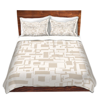 Geometric Shapes Duvet Cover