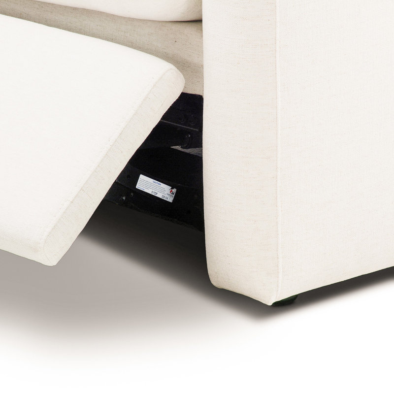 Tillery Recliner, Polyester Blend, Crypton Nomad Snow