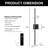 LED Wallchiere Bathroom Vanity Light Bar