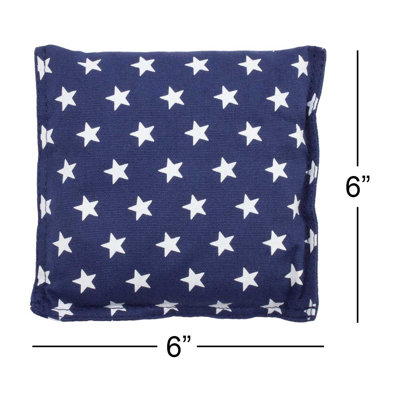 GSE Set of 8 Regulation Size and Weight Cornhole Bean Bags for Cornhole Board Toss Game