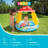 Intex Inflatable Mushroom Water Play Center Kiddie Baby Swimming Pool Ages 1-3