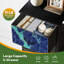 Commode de rangement verticale 4 tiroirs bleu marine sale Gruge