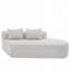 Canapé modulaire courbé de 116 po-836860597