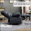 Grand fauteuil inclinable manuel en tissu durable pour un confort ultime et une polyvalence dans le salon-357145785