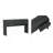 Console Table In Charcoal Gray-356975890