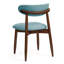 Chaise d'appoint rembourrée en bois massif (ensemble de 2)-132119805