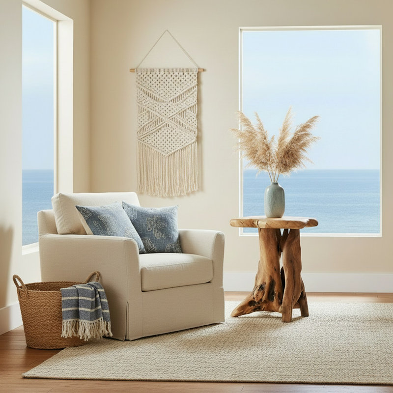 Table de bout Natural Tree Stump