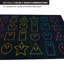Tapis noir ZETY