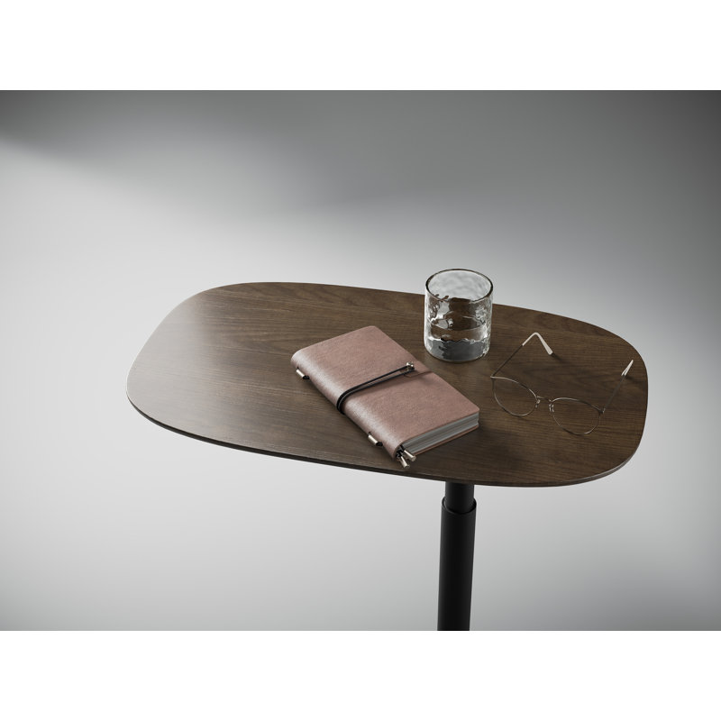 Table de bout Serif, Chêne grillé
