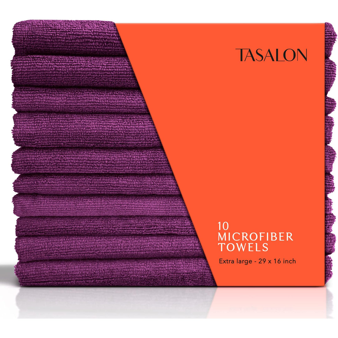 Hand Towel Quick Dry Hair Salon Towel (Set of 10) TASALON 