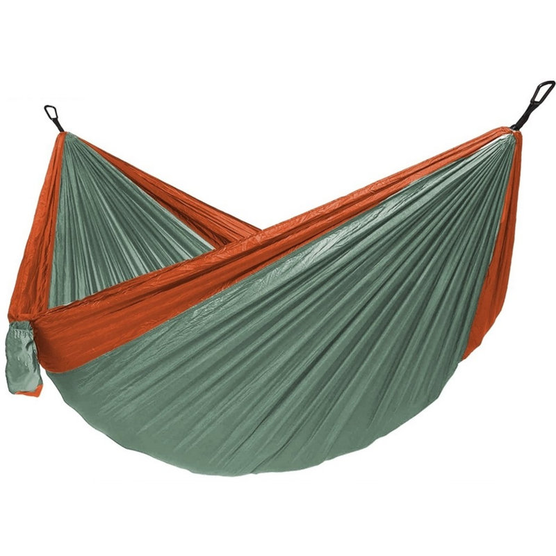 Hamac double classique, Vert/orange