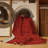 Machine Washable Solid Brown Area Rug-1794112326