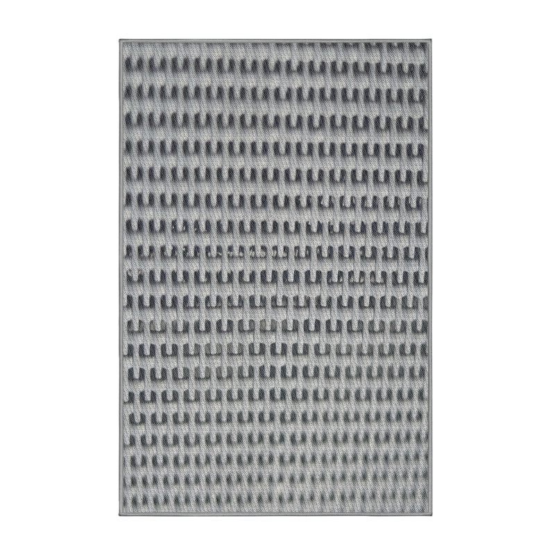 Tapis gris Verdia, Rectangle 4 pi x 6 pi