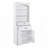 Bathroom Storage Cabinet with Two Doors, Drawers, Adjustable Shelf & Three Open Shelves